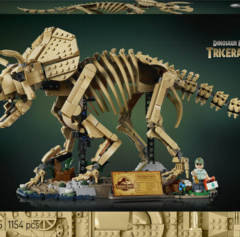 Lego   Jurassic   World   Dinosaurfossiler :  Triceratops   Geekd   Dk
