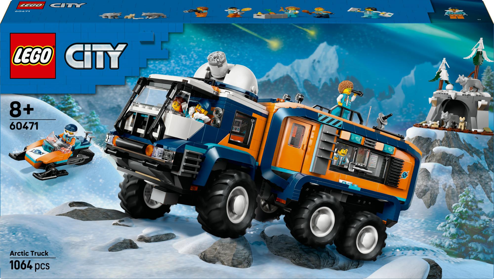 Lego   Lego   City   Arctic   Explorer   Science   Lab   Truck    60471    Geekd   Dk