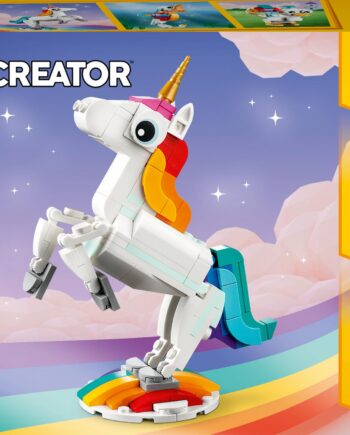 Lego   Lego   Creator   Magical   Unicorn    31140    Geekd   Dk