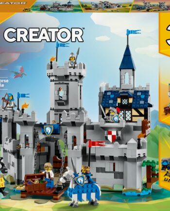 Lego   Lego   Creator   Medieval   Horse   Knight   Castle    31168