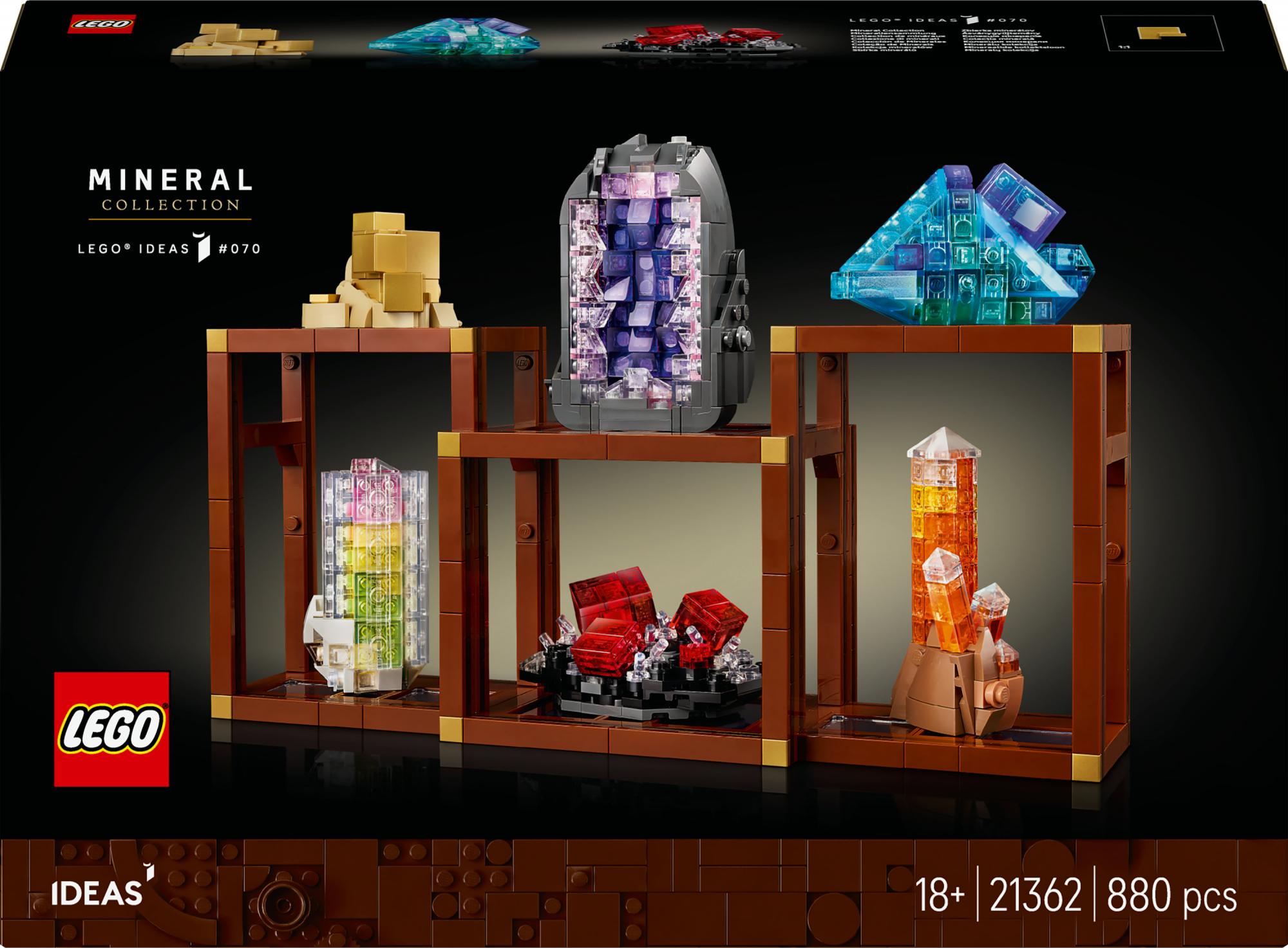 Lego   Lego   Ideas   Mineral   Collection    21362