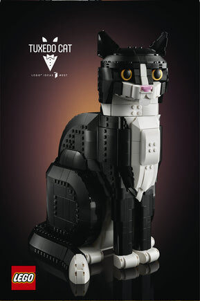 Lego   Lego   Ideas   Tuxedo   Cat   Toys   Building   And   Construction   Toys   Building   Sets   Geekd   Dk