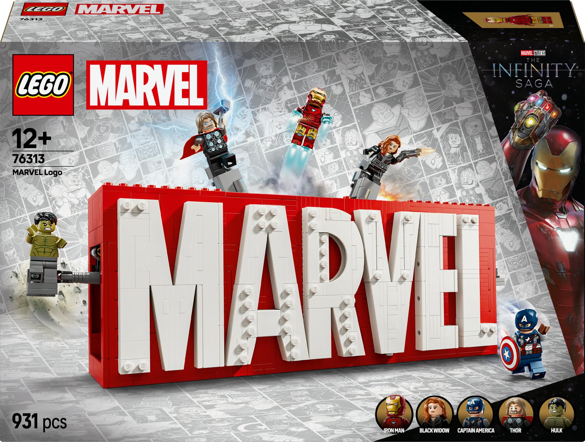 Lego   76313   Marvel   Logo     Minifigures   Geekd   Dk