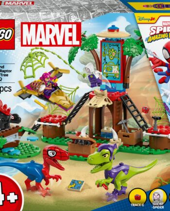Lego   11200   Marvel   Spidey   And   His   Super   Friends   Showdown   At   The   Treehouse :  Spidey - Rex   Vs    Gobby   Raptor   Geekd   Dk