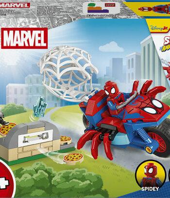 Lego   Marvel   Spidey   And   His   Super   Friends   Spidey   On   Motorcycle   Vs    Rhino   Toys   Building   And   Construction   Toys   Building   Sets   Geekd   Dk