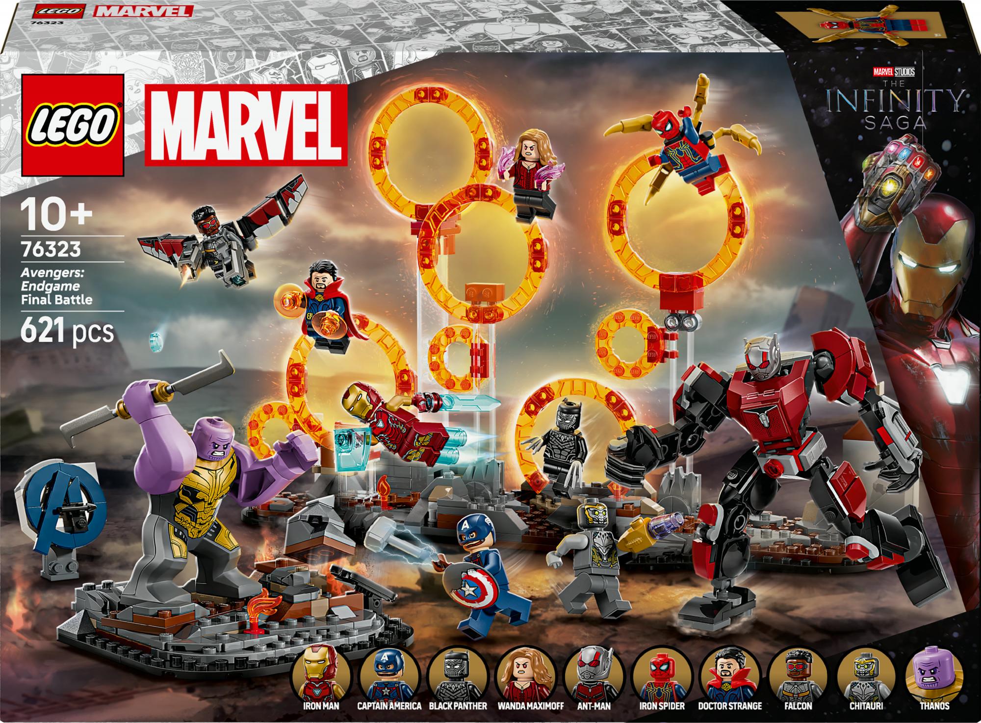 Lego   76323   Marvel   Super   Heroes   Avengers :  Endgame   Final   Showdown   Geekd   Dk