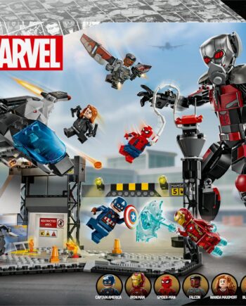 Lego   76314   Marvel   Super   Heroes   Captain   America :  Civil   War   Action   Duel   Geekd   Dk