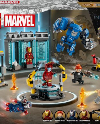 Lego   76315   Marvel   Super   Heroes   Iron   Man   Apos   S   Laboratory :  Hall   Of   Armor   Geekd   Dk