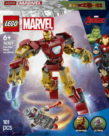 Lego   Marvel   Super   Heroes   Iron   Man   Mech   Vs    Ultron   Geekd   Dk