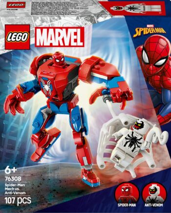 Lego   76308   Marvel   Super   Heroes   Spider - Man   Mech   Vs    Anti - Venom   Geekd   Dk