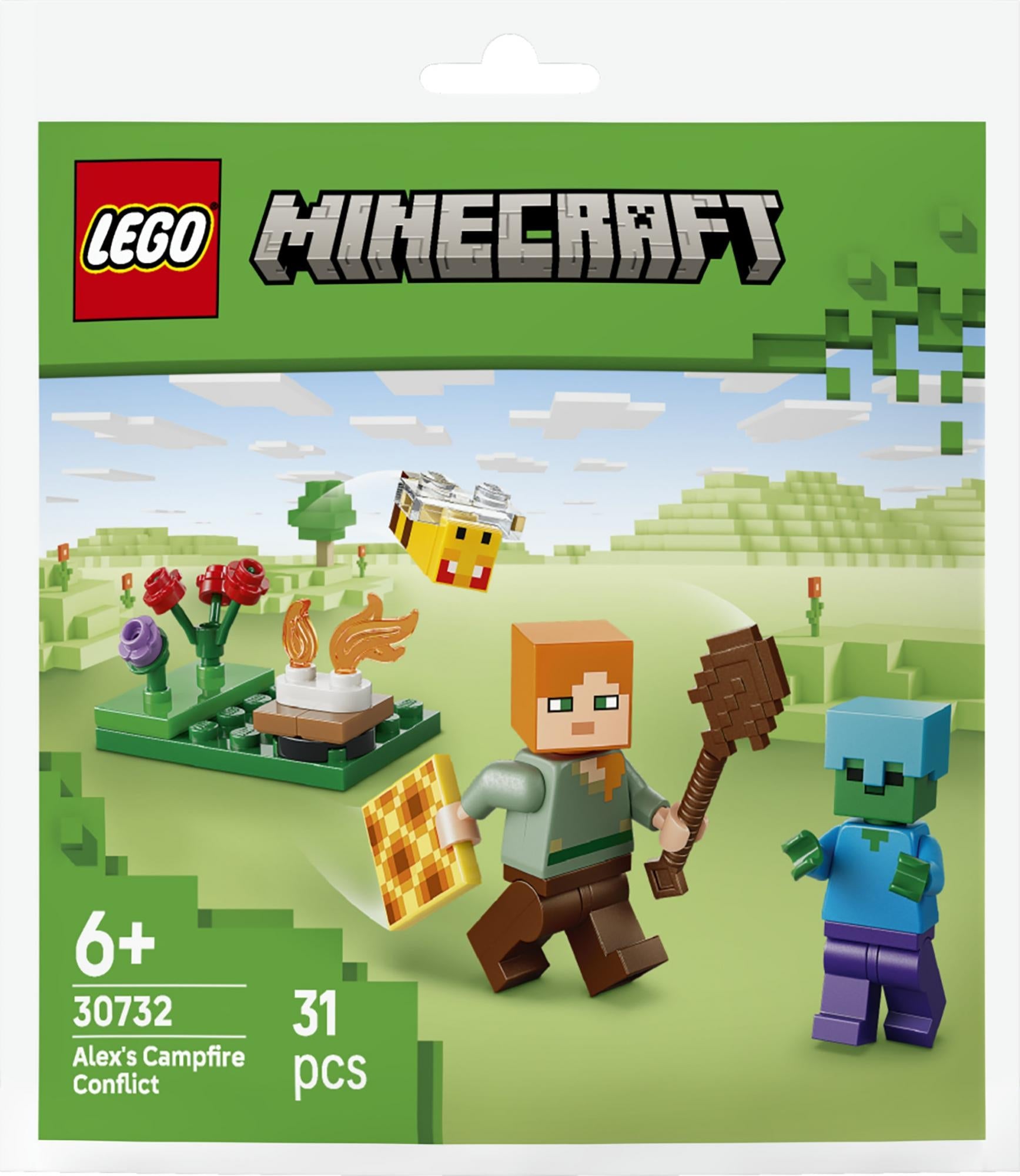 Legoâ Minecraft Alexâ S Campfire Conflict Geekd Dk