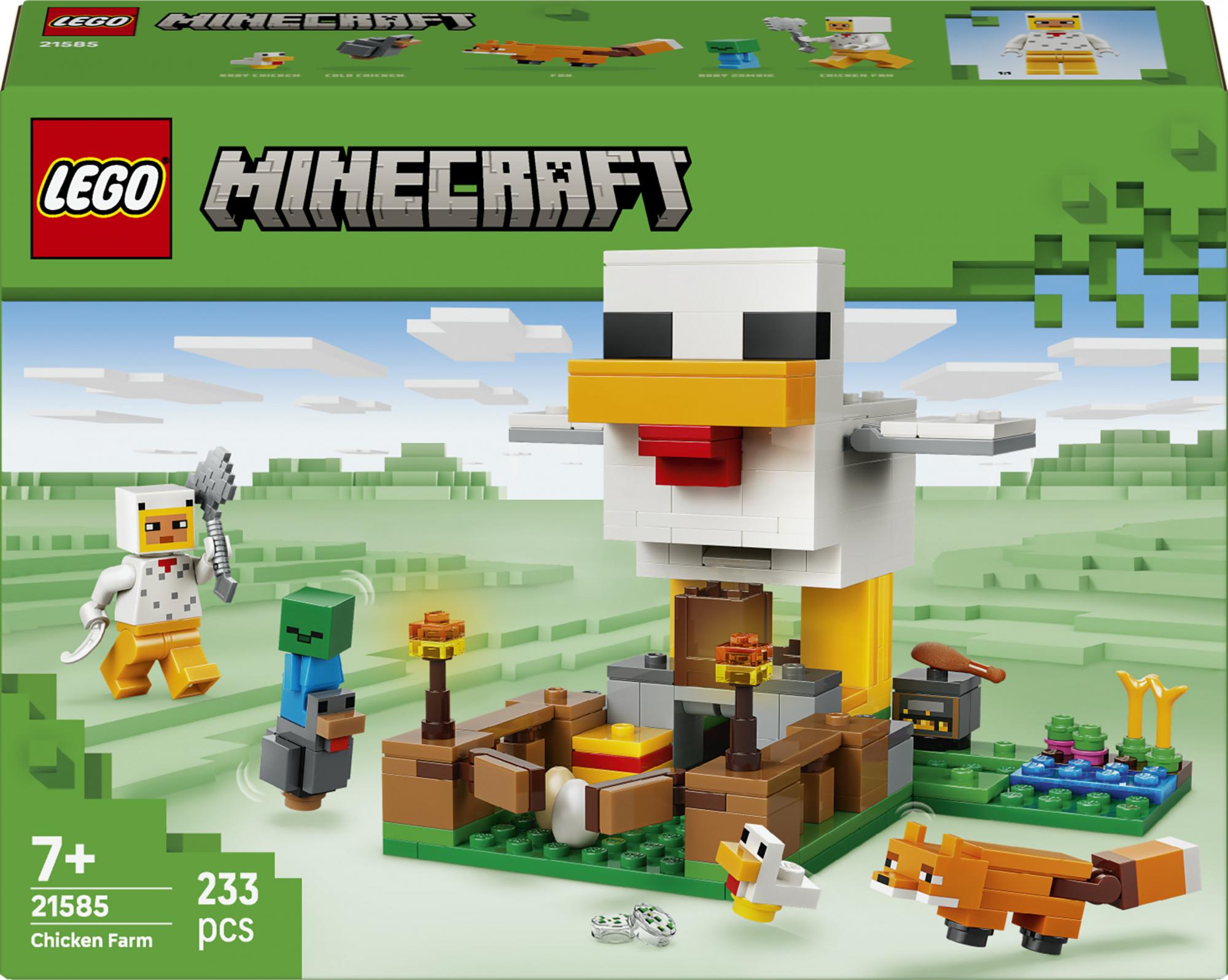Lego   Minecraft   Chicken   Farm    21585    Geekd   Dk