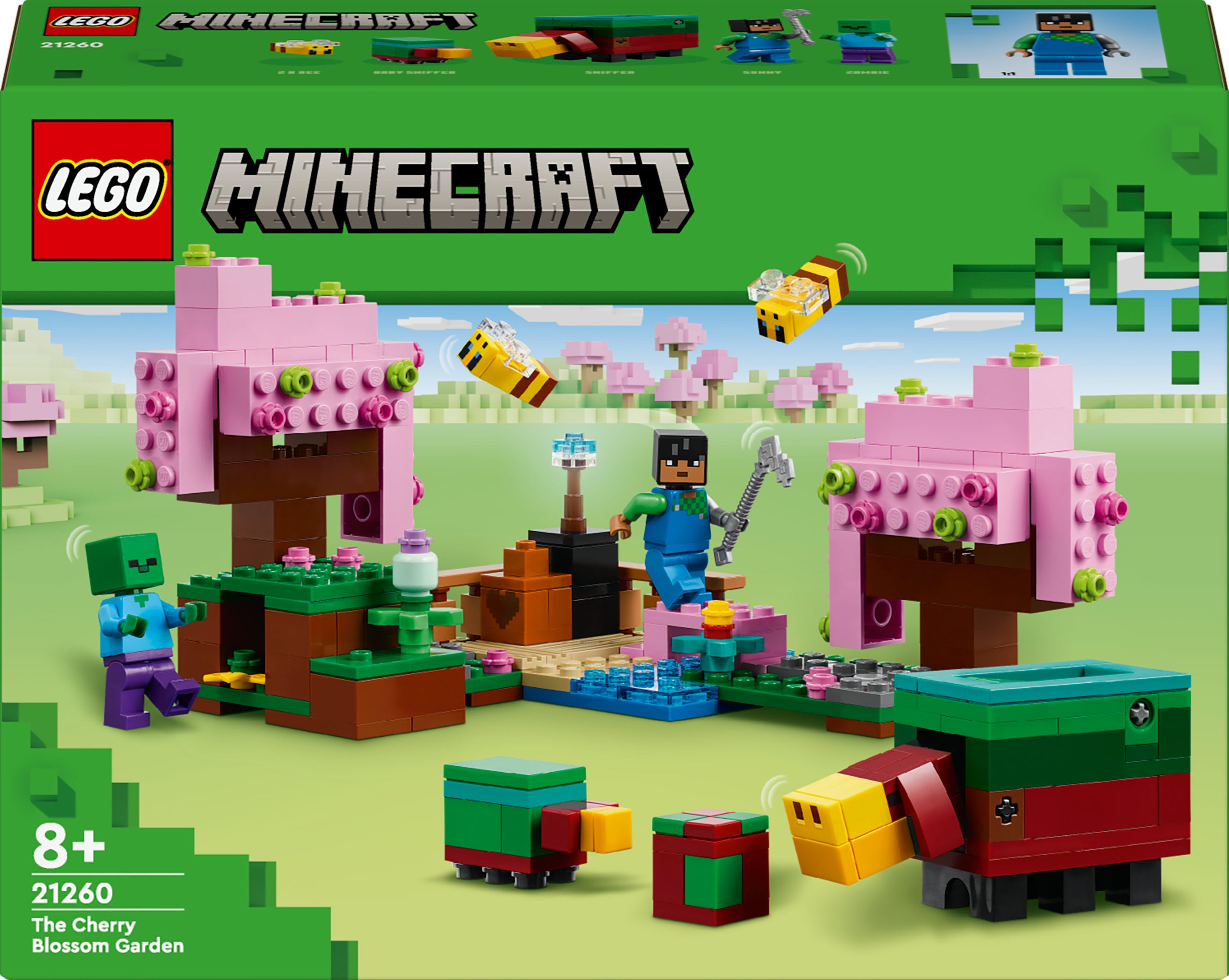 Lego   Minecraft    Kirsebærblomsterhaven    21260