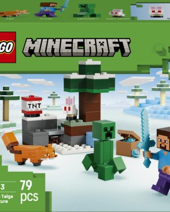 Lego   Minecraft     Steves   Taiga   Eventyr   Geekd   Dk
