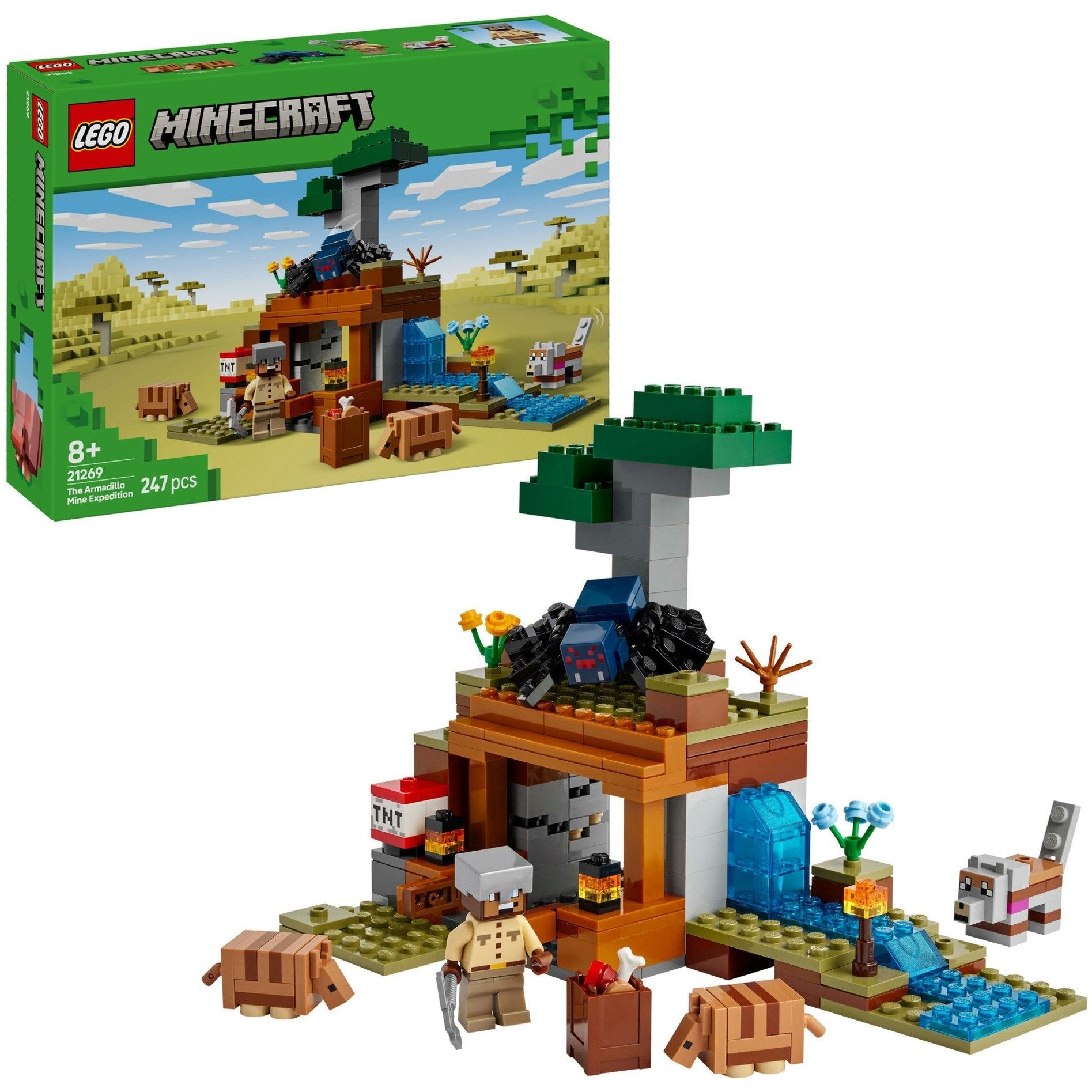 Lego   21269   Minecraft   The   Armadillo   Mine   Expedition   Geekd   Dk