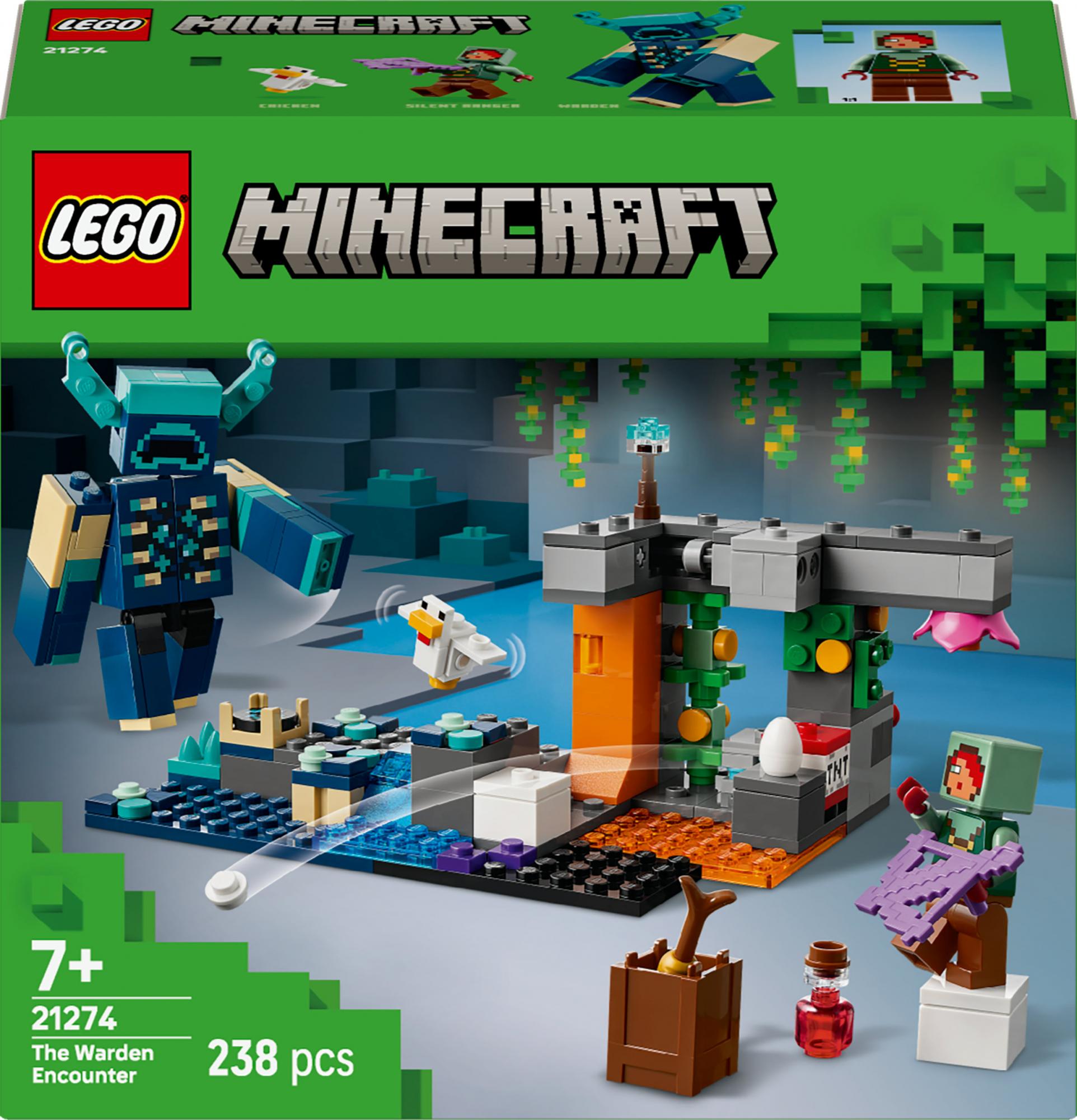 Lego   Minecraft   The   Warden   Encounter    21274