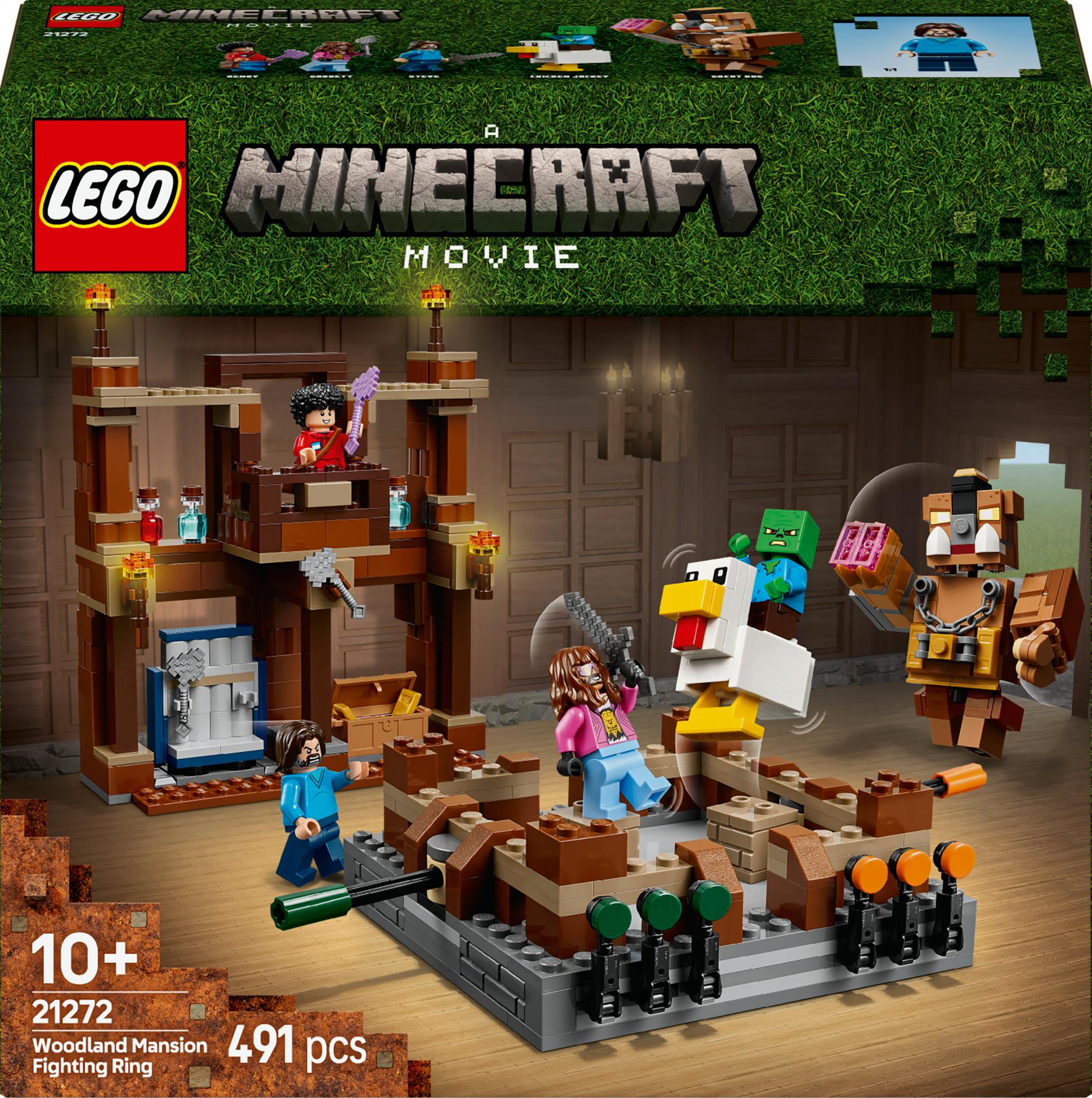 Lego   Minecraft   Woodland   Mansion   Fighting   Ring    21272