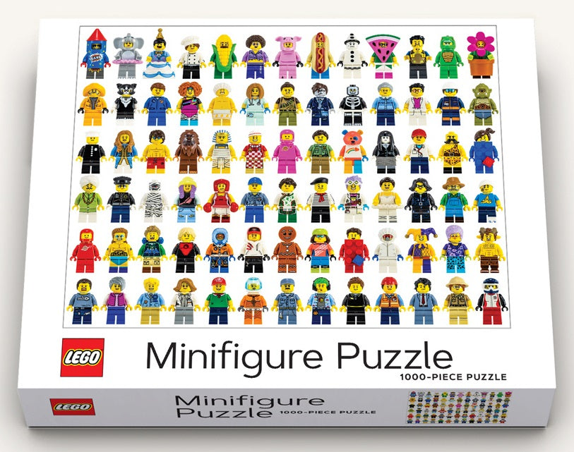 Lego     Minifigur   Puslespil   1000    Geekd   Dk