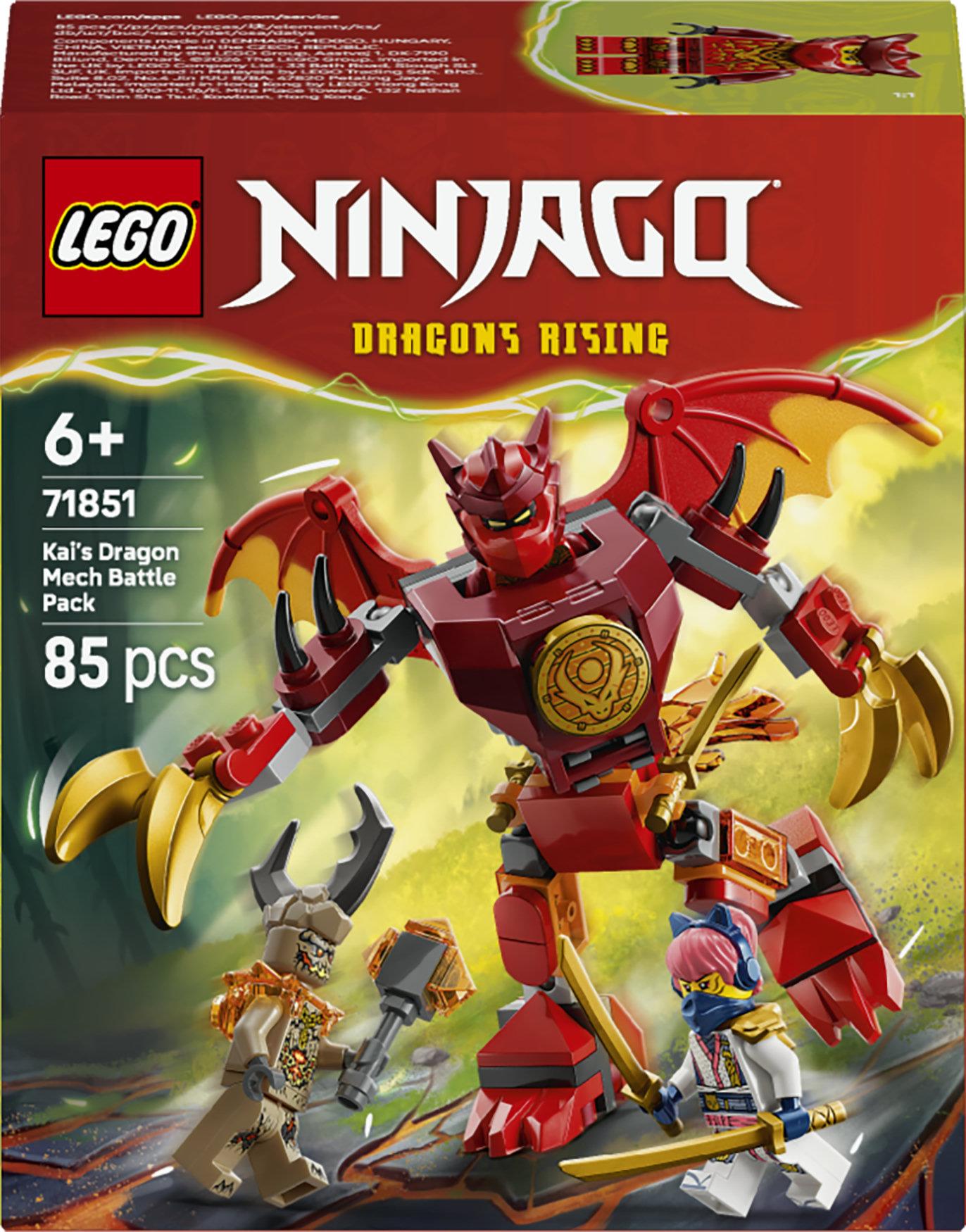Lego Ninjago Kaiâ S Dragon Mech Battle Pack Geekd Dk