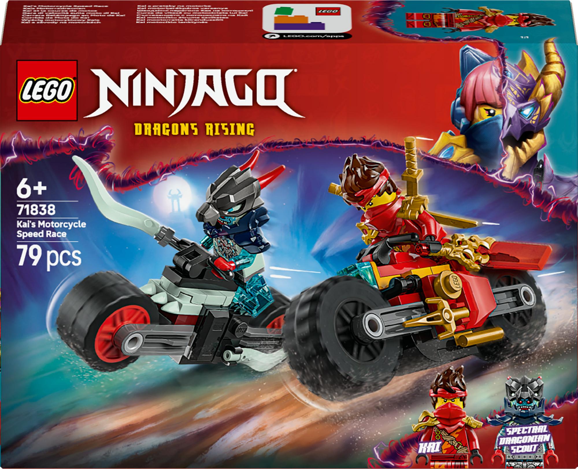 Lego   Ninjago     Kaiâ   S   Motorcykelvæddeløb   Geekd   Dk