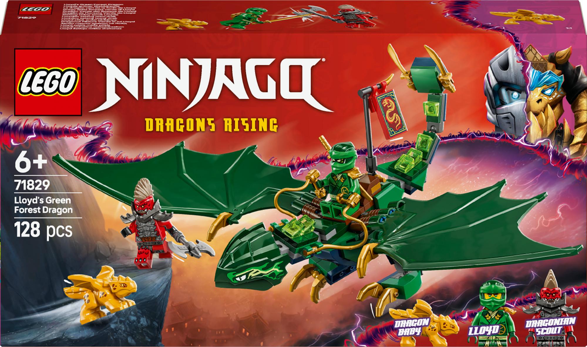 Lego   71829   Ninjago   Lloyd   Apos   S   Green   Forest   Dragon   Geekd   Dk