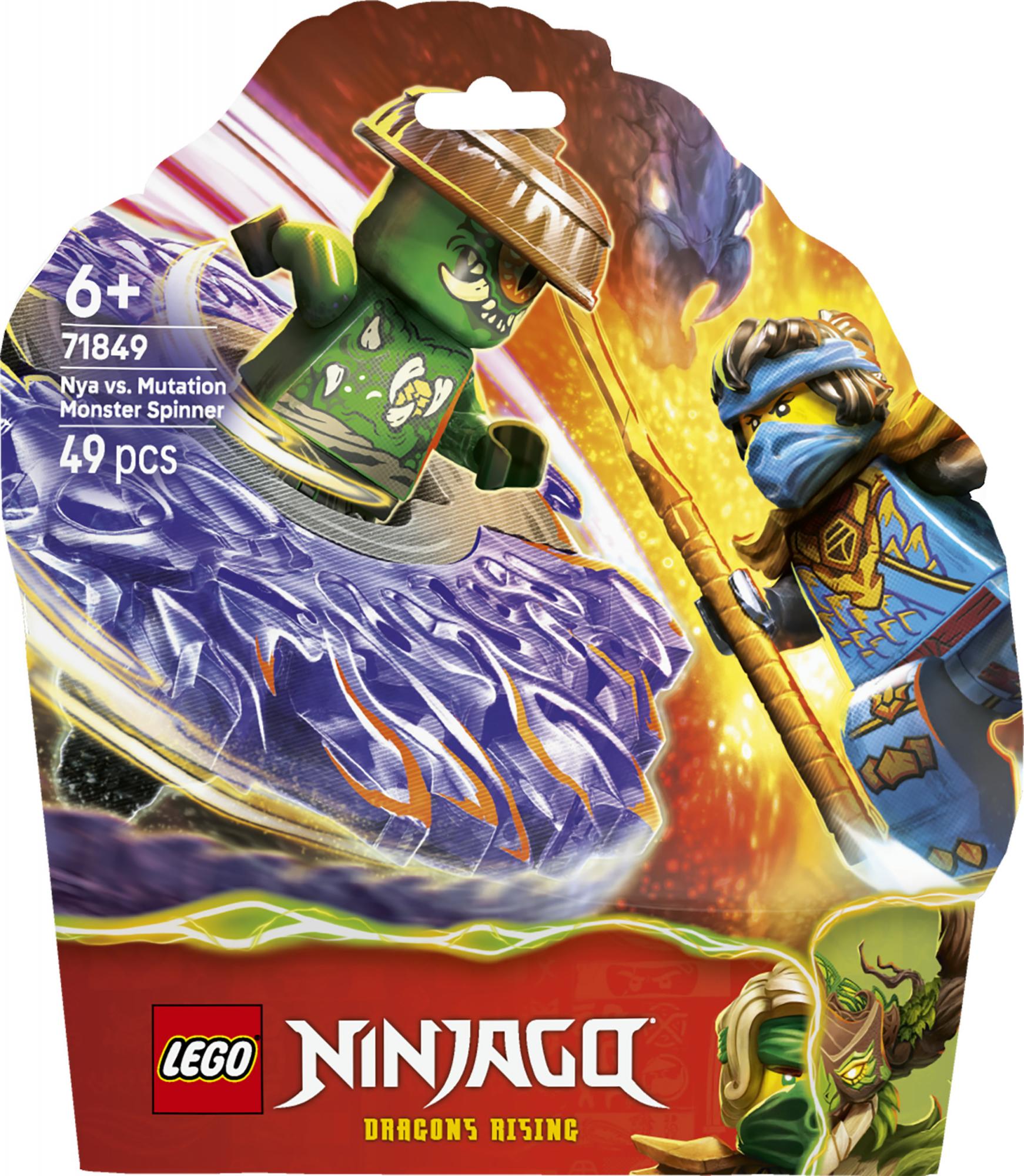 Lego Ninjago Nya Vs Mutation Monster Spinner Geekd Dk