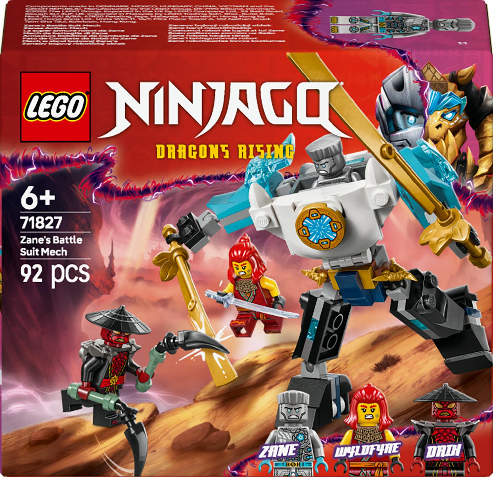 Lego   71827   Ninjago   Zane   Apos   S   Action   Mech   Geekd   Dk