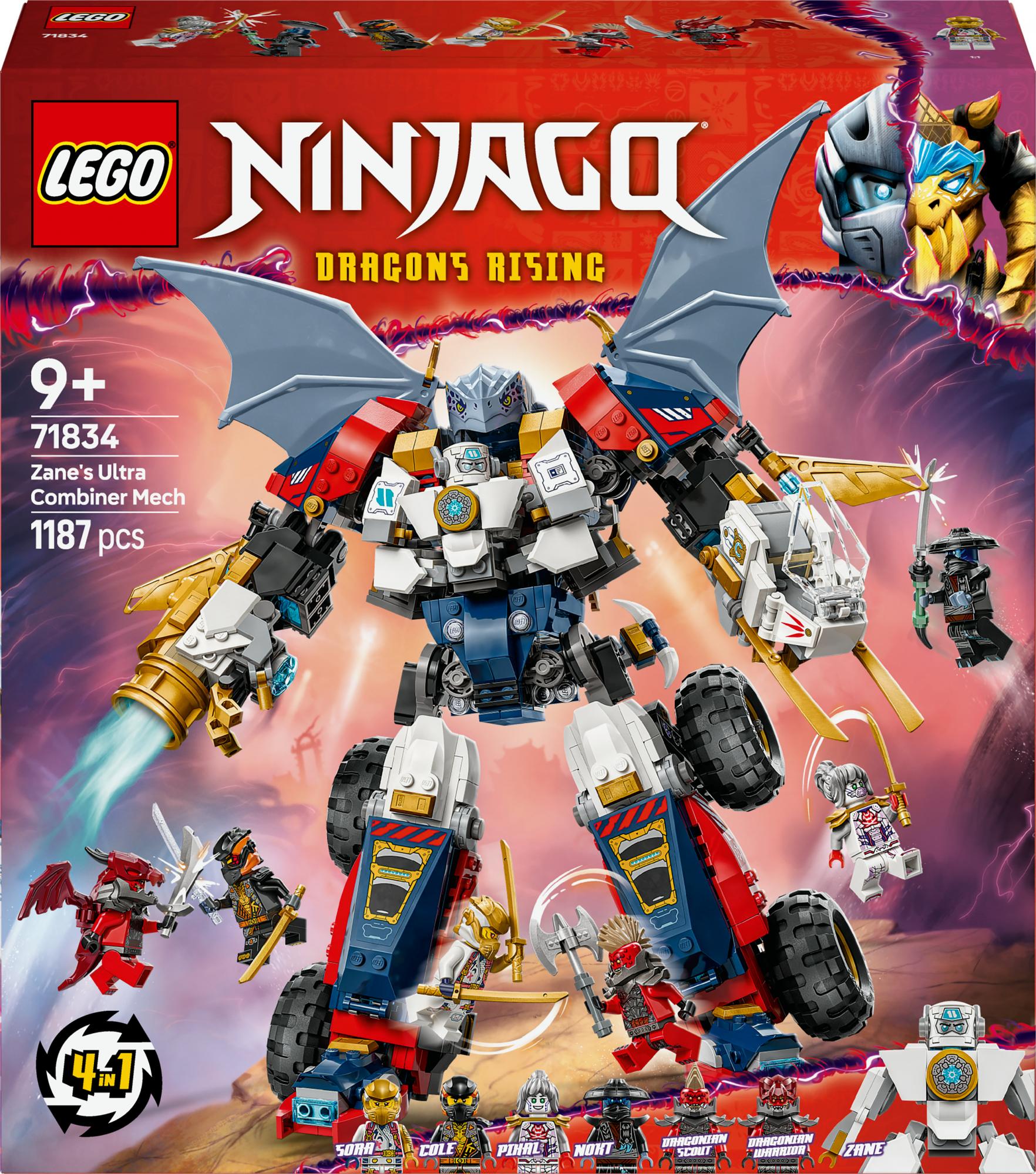 Lego   71834   Ninjago   Zane   Apos   S   Ultra   Combo   Mech   Geekd   Dk