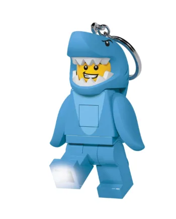 Lego   Nøglering   Med   Led   Hajdragt   Fyr   Geekd   Dk