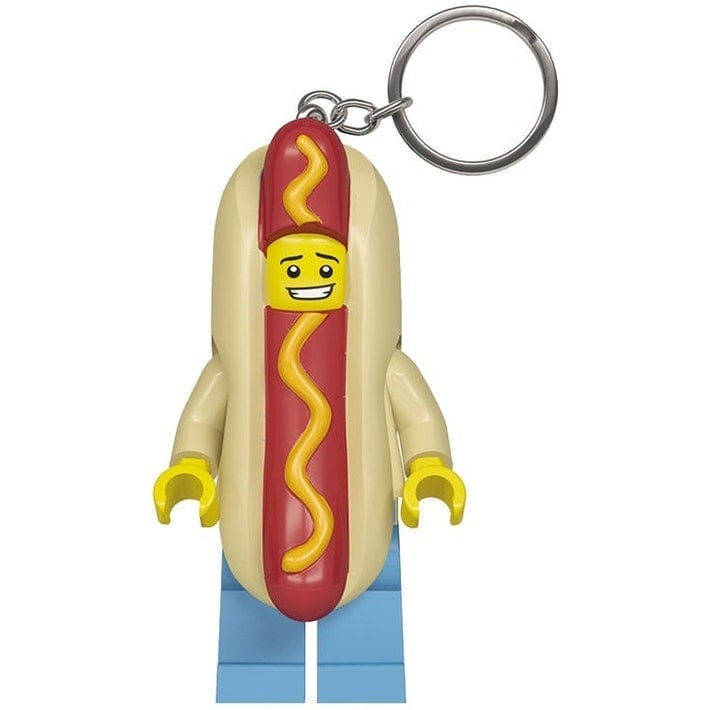 Lego Nøglering Med Led Hotdog Mand Geekd Dk