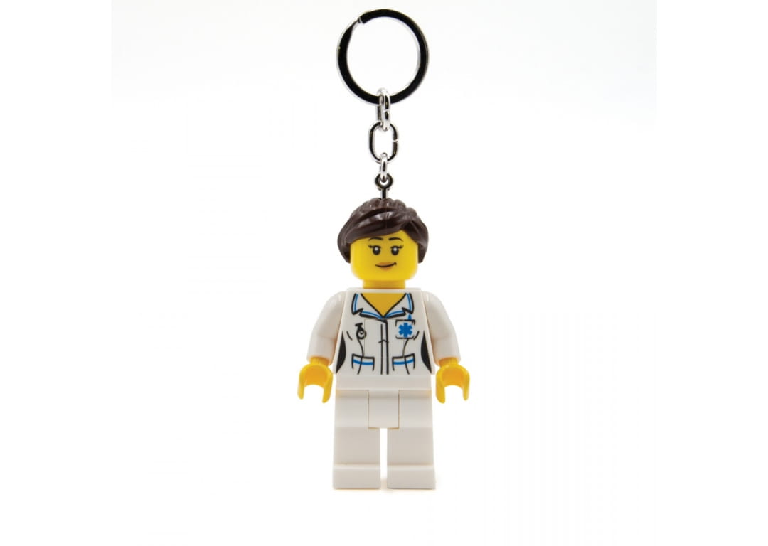 Lego Nøglering Med Led Sygeplejerske Geekd Dk