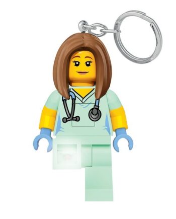 Lego   Nøglering   Med   Led     Sygeplejerske   Geekd   Dk