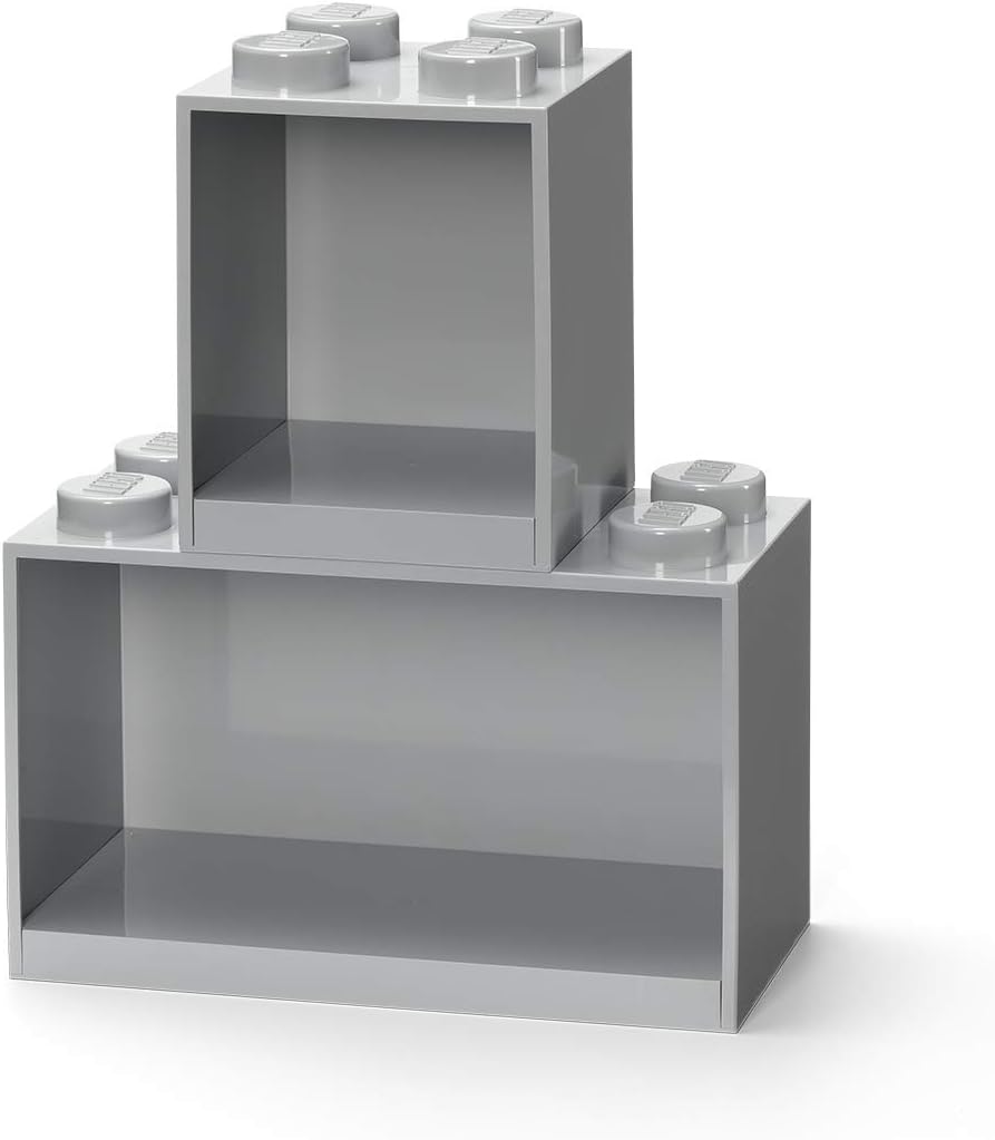 Legoâ Reolklods Sæt Lysegrå Hylder Opbevaringskasse Geekd Dk