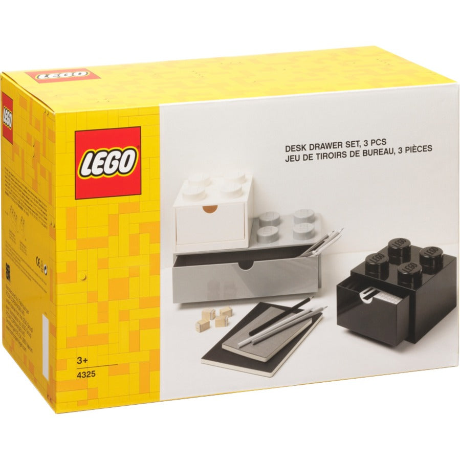 Legoâ    Skrivebordsskuffer   Sæt        Stk    Hvid   Opbevaringskasse   Geekd   Dk