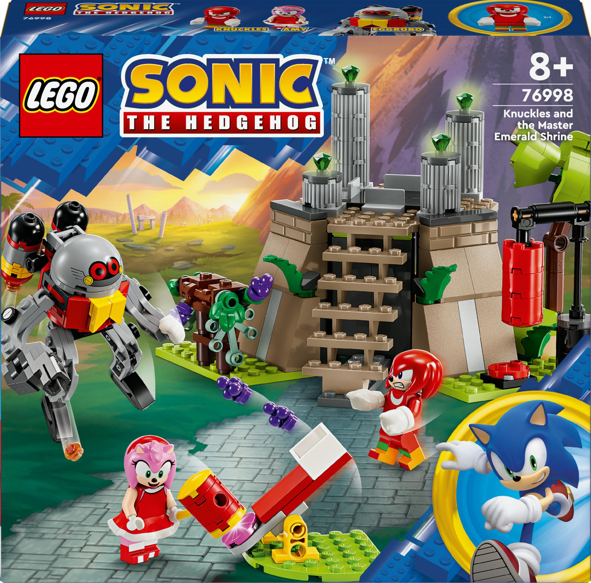 Lego Sonic Knuckles And The Master Emerald Shrine 76998 Geekd Dk