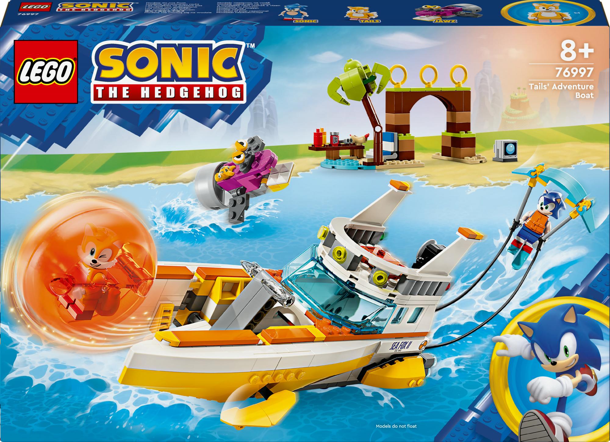 Lego Sonic : Tails Adventure Boat 76997