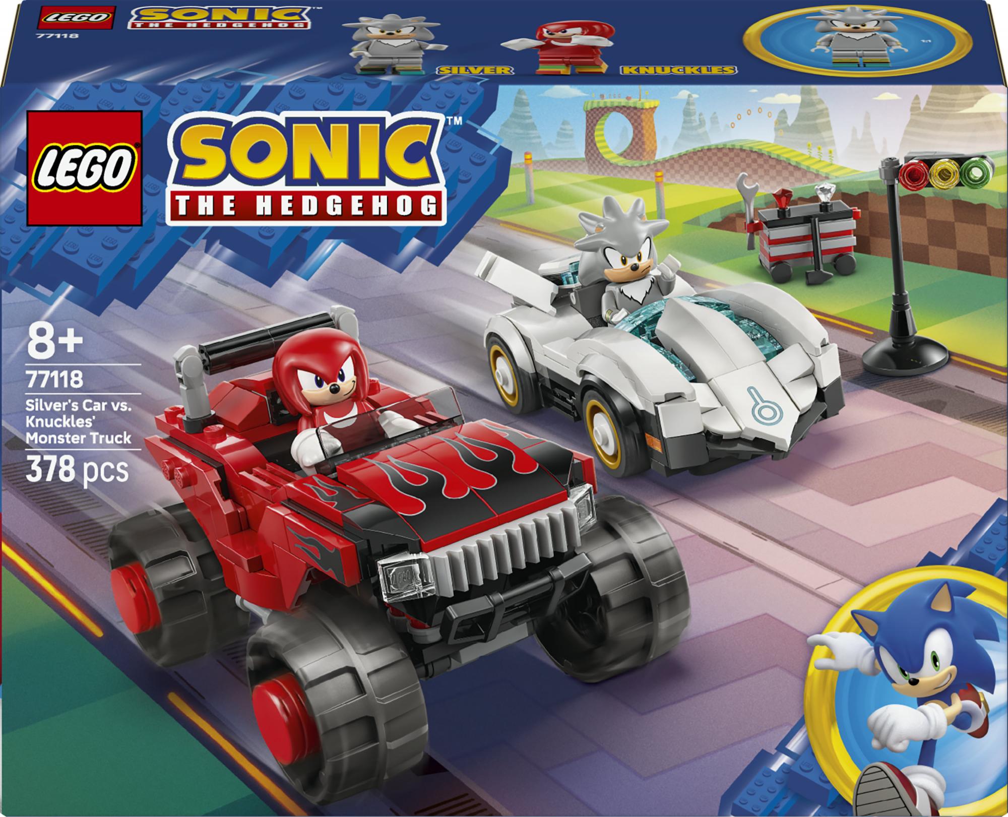 Legoâ    Sonic   The   Hedgehogâ    Silvers   Bil   Mod   Knucklesâ    Monstertruck   Geekd   Dk