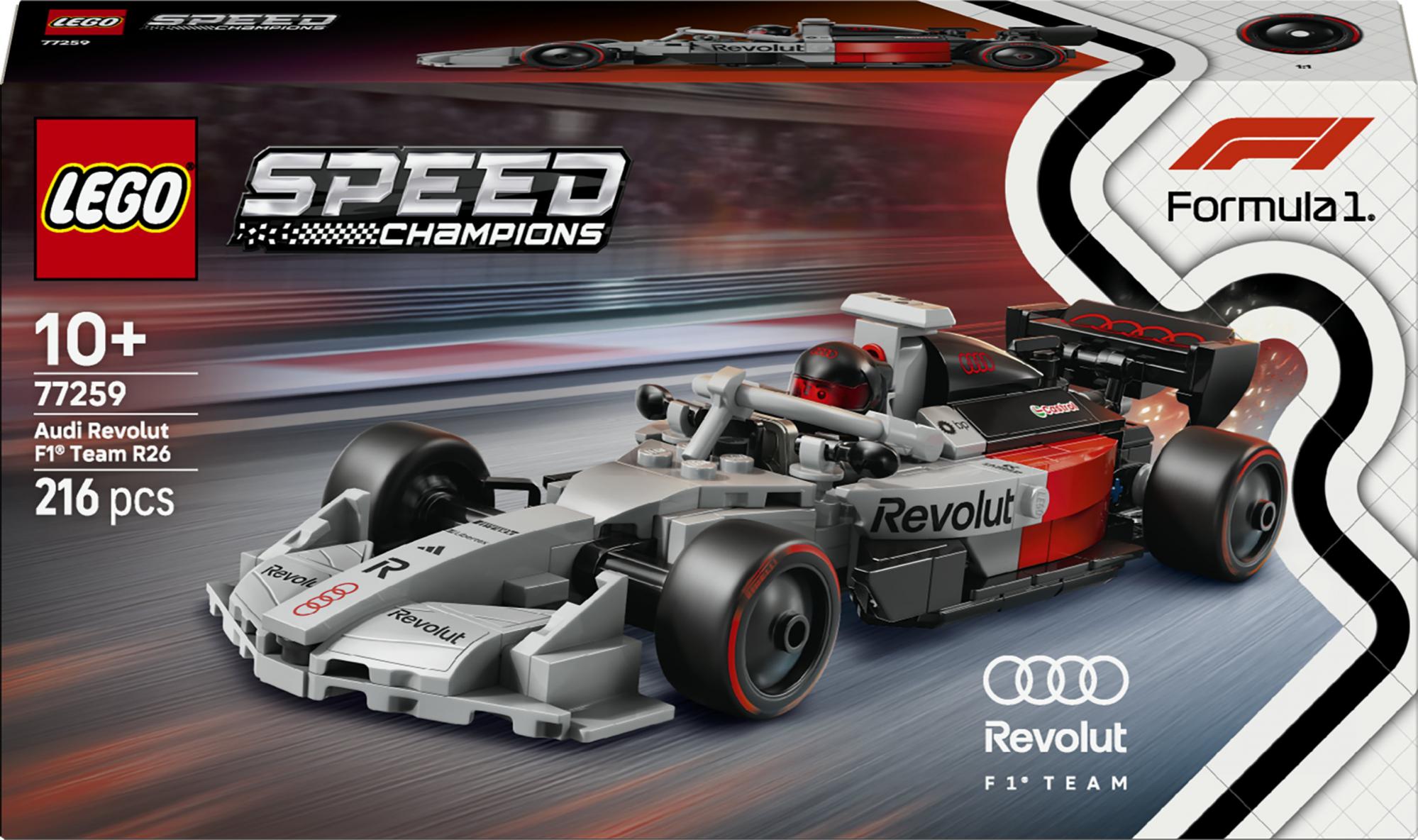 Legoâ Speed Champions Audi Revolut F1 Team R26 Racerbil Geekd Dk