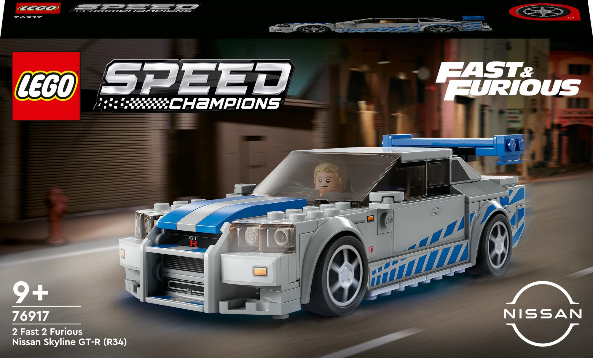 Lego Speed Champions Fast Furious Nissan Skyline Gt - R R34 76917