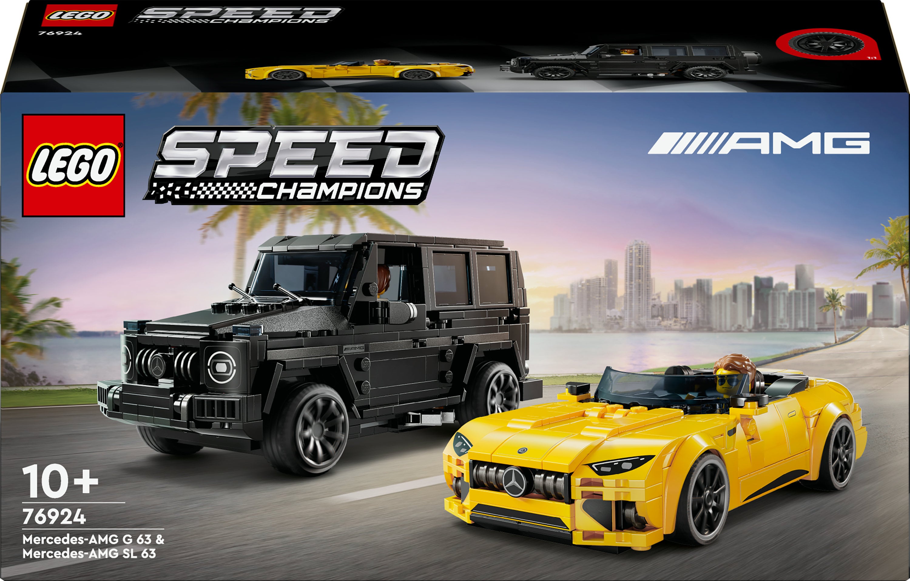 Lego   Speed   Champions   Mercedes - Amg   G   63     Mercedes - Amg   Sl   63    76924    Geekd   Dk