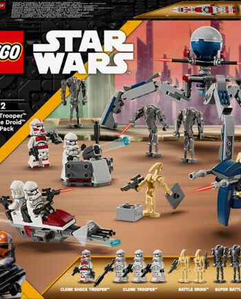 Lego   Star   Wars   Clone   Trooperâ      Battle   Droidâ    Battle   Pa    75372