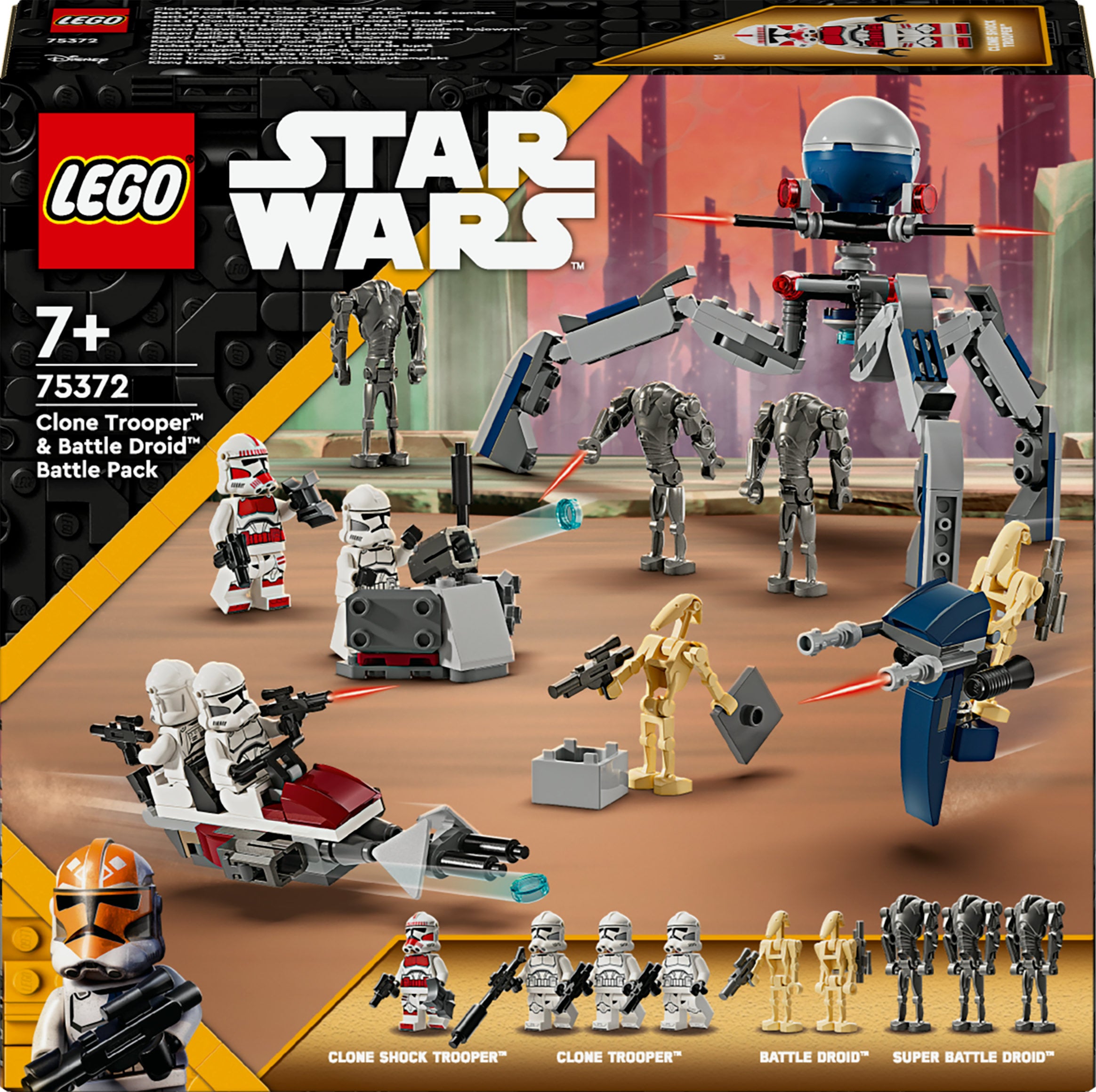 Lego   Star   Wars   Clone   Trooperâ      Battle   Droidâ    Battle   Pa    75372