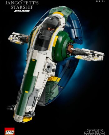 Lego   Star   Warsâ      Jango   Fettâ   S   Firespray - Class   Starship   Geekd   Dk
