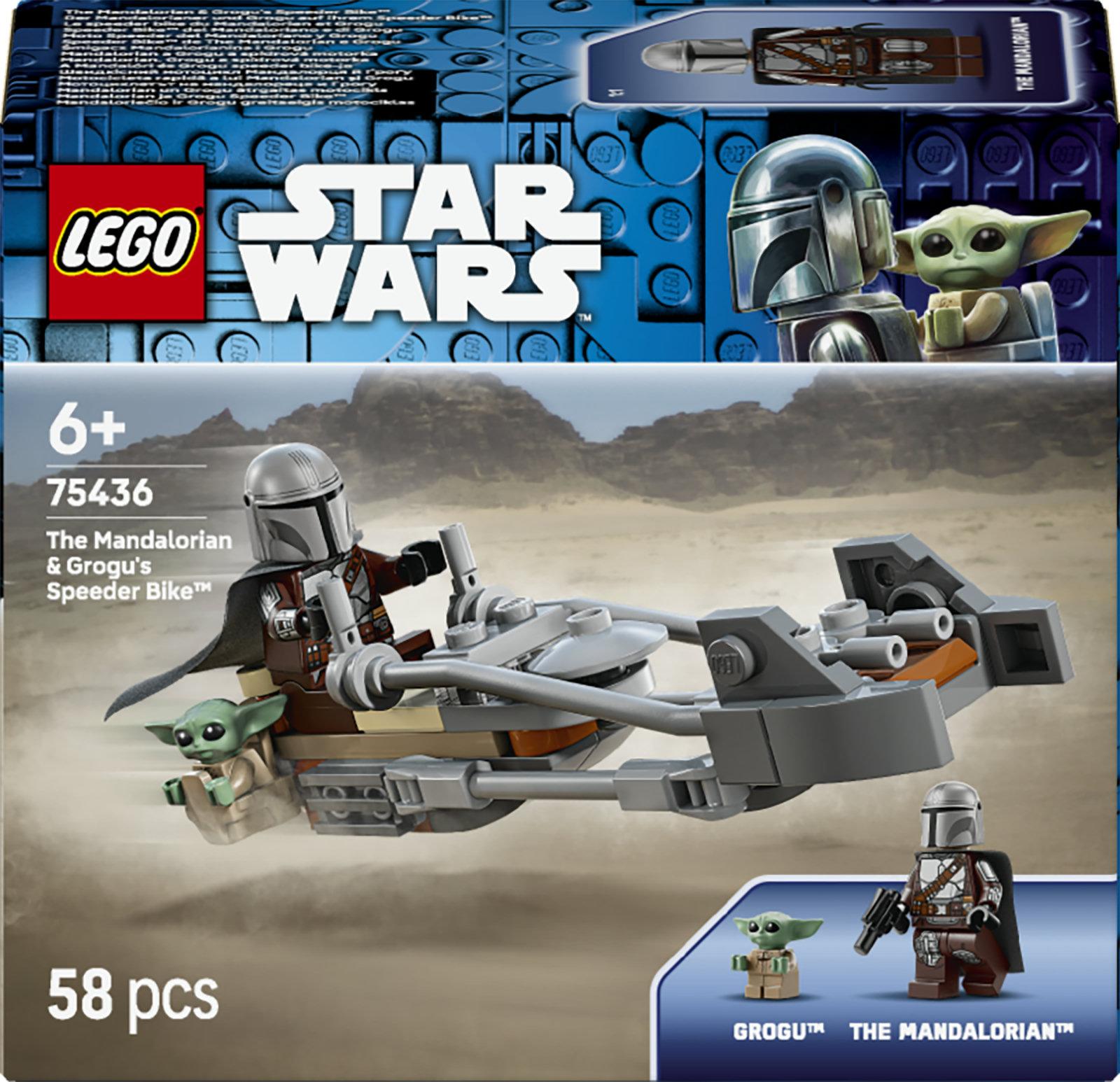 Lego   Star   Wars   Mandalorian   Og   Grogus   Speeder   Bike   Lego   Spil   Geekd   Dk