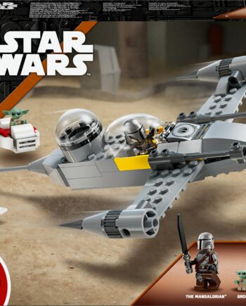 Lego   75410   Star   Wars   Mando   And   Grogu   Apos   S   N -     Starfighter   Geekd   Dk