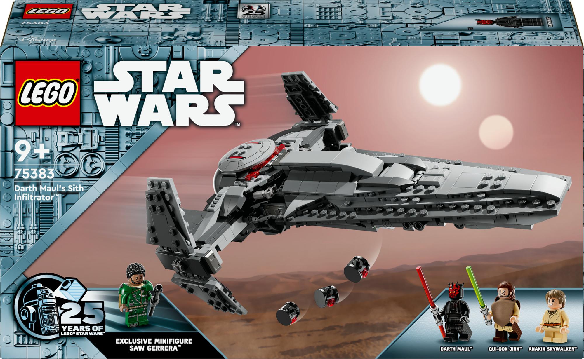 Lego   Star   Wars   Tm   Darth   Maul   Apos   S   Sith   Infiltratorâ     75383    Geekd   Dk