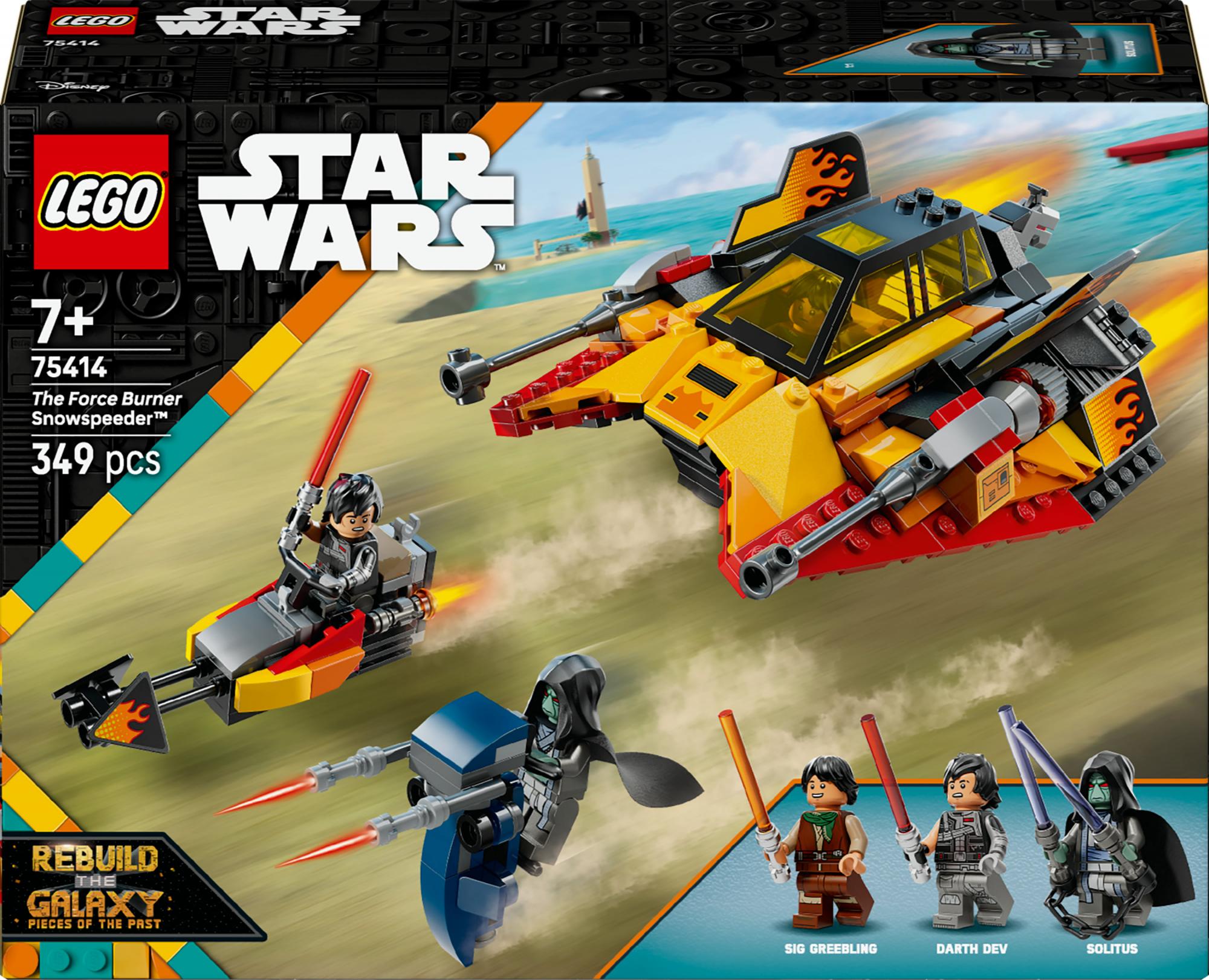Lego   Star   Wars   Tm   The   Force   Burner   Snowspeeder    75414    Geekd   Dk