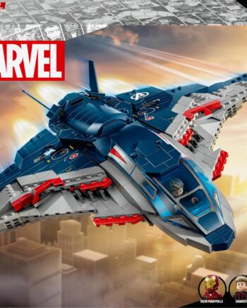 Lego   Super   Heroes     Avengers :  Age   Of   Ultron   Quinjet   Geekd   Dk