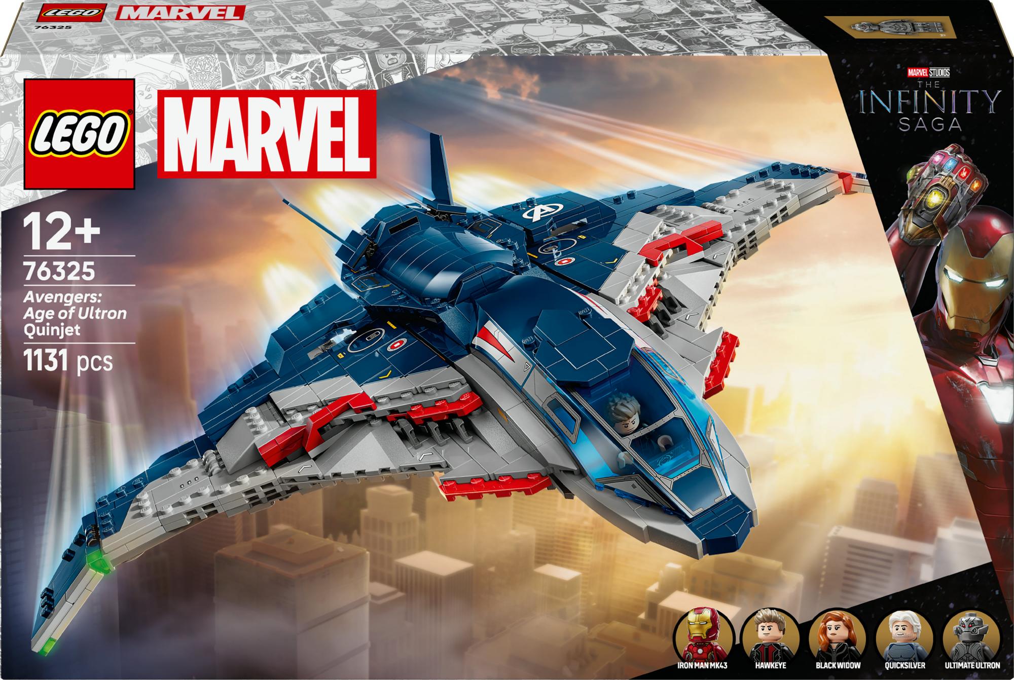 Lego   Super   Heroes     Avengers :  Age   Of   Ultron   Quinjet   Geekd   Dk