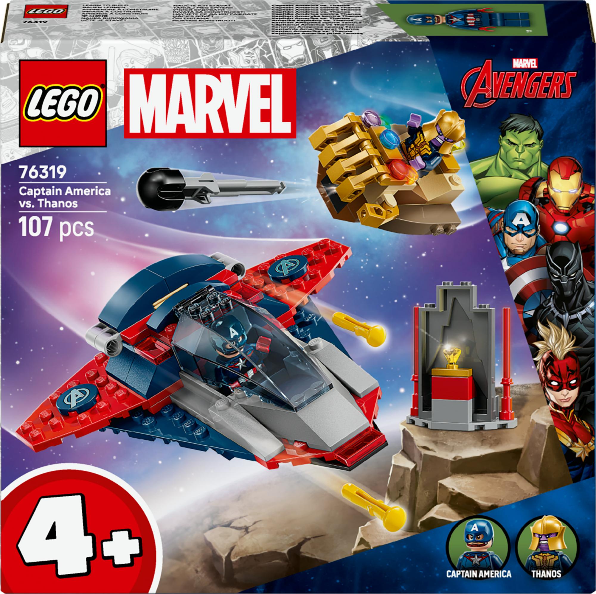 Lego   Super   Heroes   Captain   America   Vs    Thanos    76319